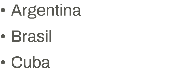 Argentina Brasil Cuba